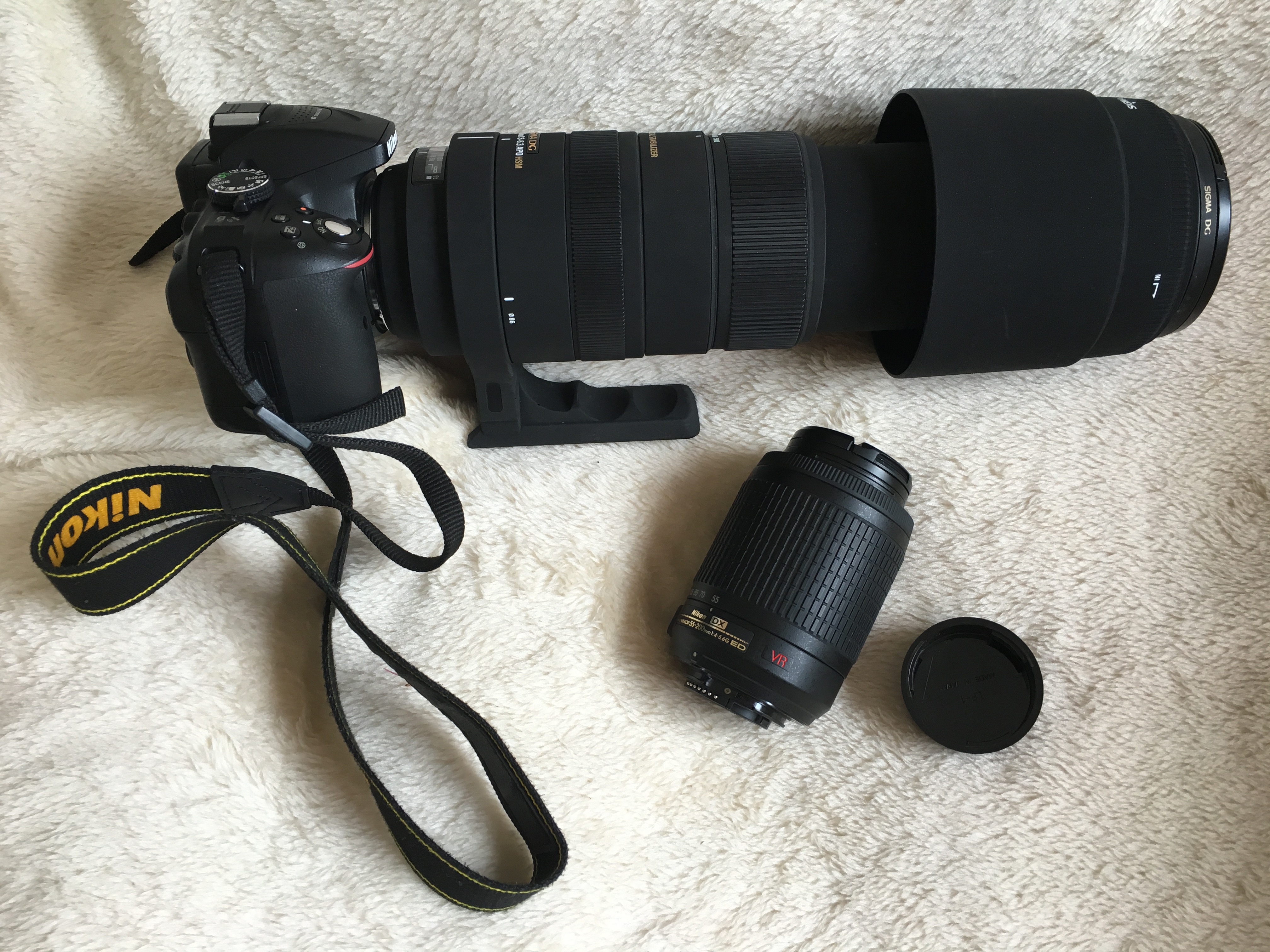 A 200mm Kit Lens vs A Sigma 150mm-500mm lens